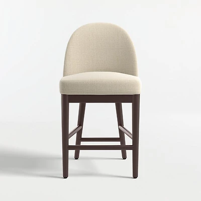 Ana Ivory Counter Stool with Performance Fabric