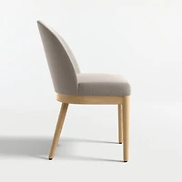 Ana Grey Natural Wood Dining Chair