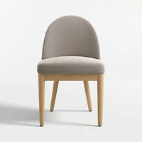 Ana Grey Natural Wood Dining Chair