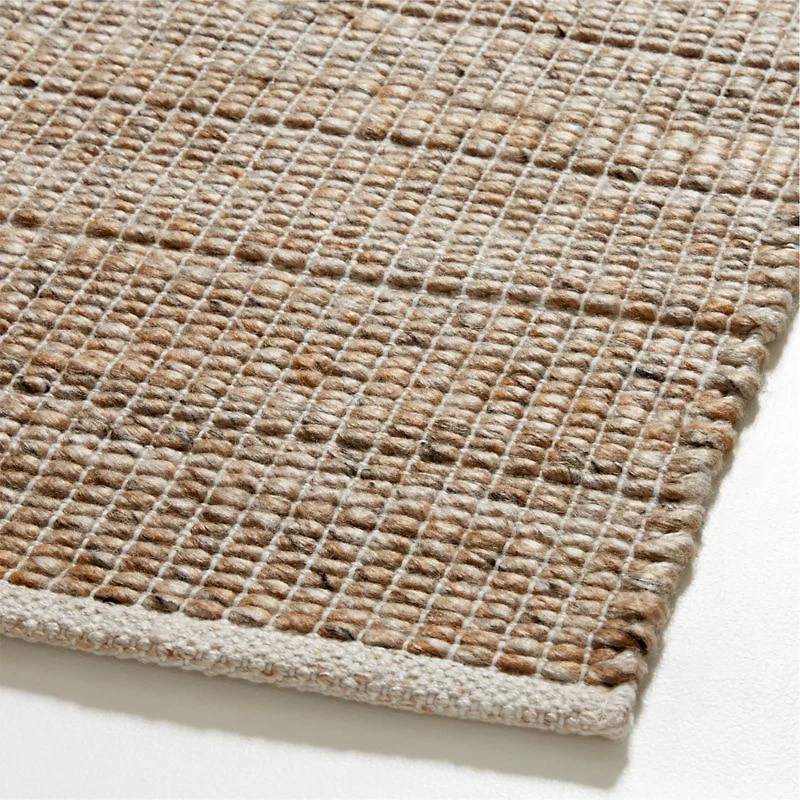 Andalucia Performance Handwoven Beige Area Rug 6'x9'