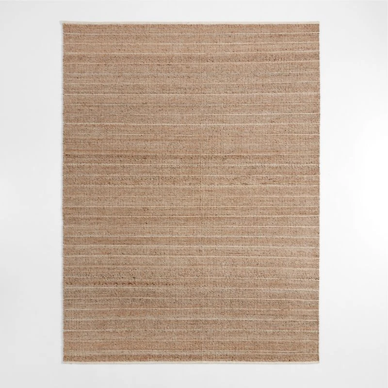 Andalucia Performance Handwoven Beige Area Rug 6'x9'