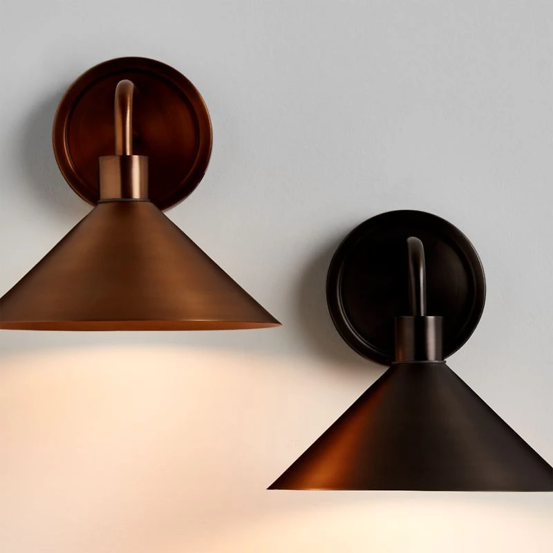 Andre Gunmetal Black Indoor/Outdoor Wall Sconce Light