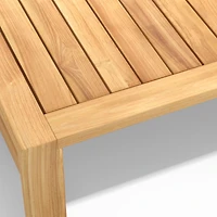 Anguilla 50" Teak Wood Outdoor Coffee Table