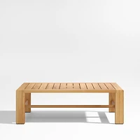 Anguilla 50" Teak Wood Outdoor Coffee Table