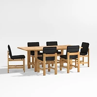 Anguilla 83" Teak Wood Outdoor Dining Table