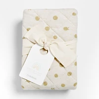 Baby's First Natural Animal Dot Organic Jersey Baby Changing Pad Cover