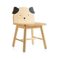 Dog Animal Wood Kids Play Chair