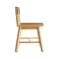 Dog Animal Wood Kids Play Chair
