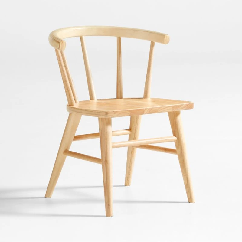 Set of Anker Natural Wood Kids Play Chair
