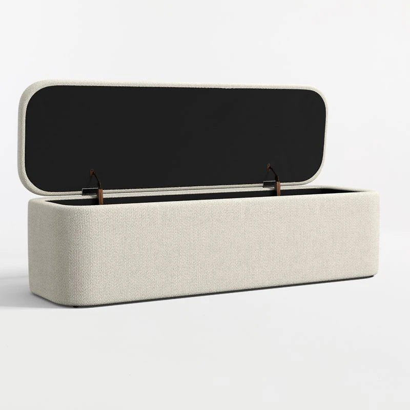 Anneli 54" Upholstered Storage Bench