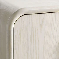 Annie 149" Whitewash Wood Storage Media Console Set by Leanne Ford