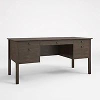 Ainsworth Charcoal Cherry Executive Desk