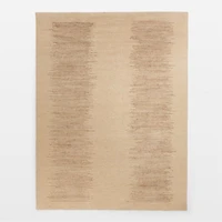 Antibes Wool and Viscose Hand-Knotted Rust Area Rug 10'x14'