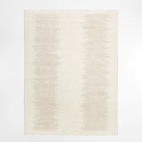 Antibes Wool and Viscose Hand-Knotted Sand Area Rug 6'x9'