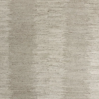 Antibes Wool and Viscose Hand-Knotted Taupe Brown Area Rug 6'x9'