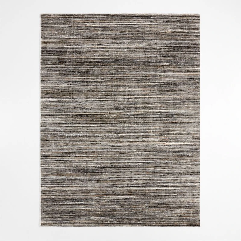 Antwerp Performance Handwoven Charcoal Grey Area Rug 12'x15'