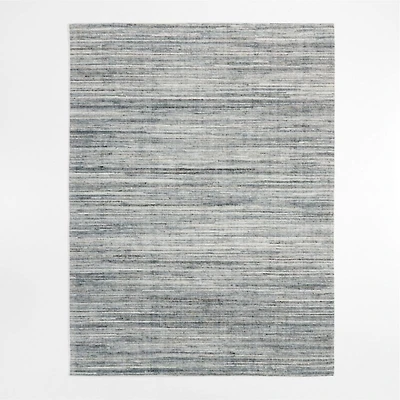 Antwerp Performance Handwoven Nickel Grey Area Rug 6'x9'