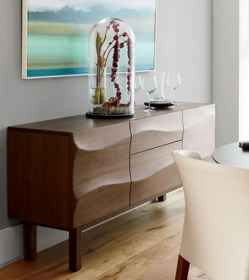 Apex 71" Walnut Credenza