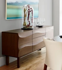 Apex 71" Walnut Credenza