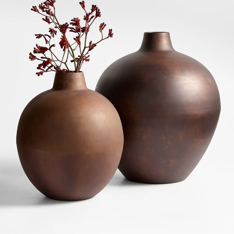 Apone Small Iron Vase 14"