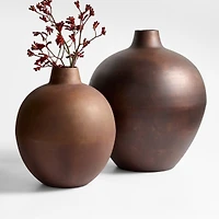 Apone Small Iron Vase 14"