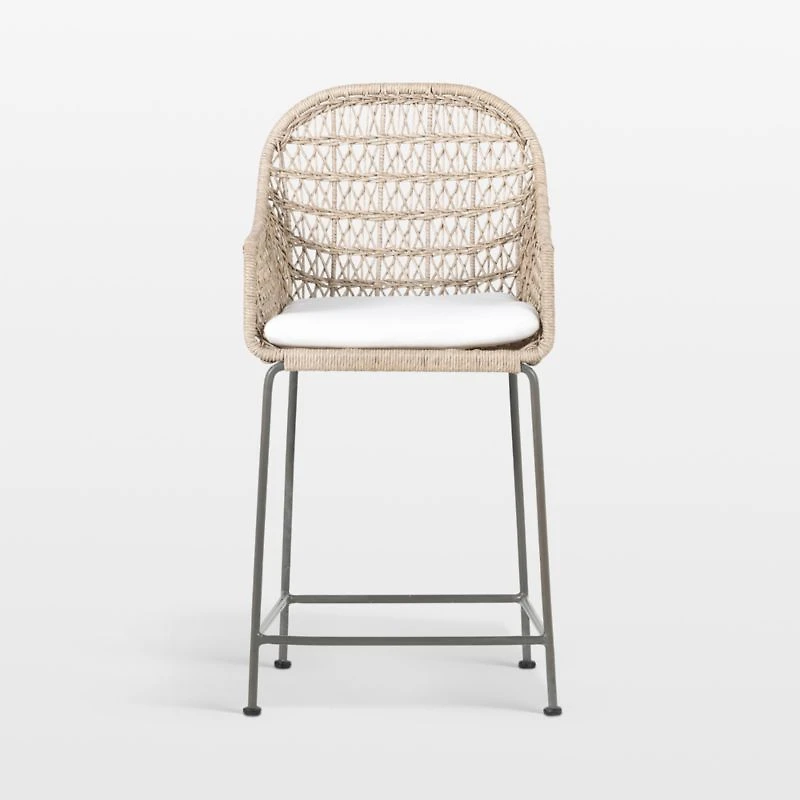 Arcadia Outdoor Counter Stool With Cushion
