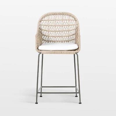 Arcadia Outdoor Counter Stool With Cushion