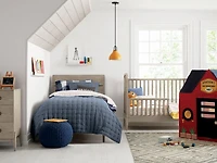Chambray Blue Kids Pillow Sham