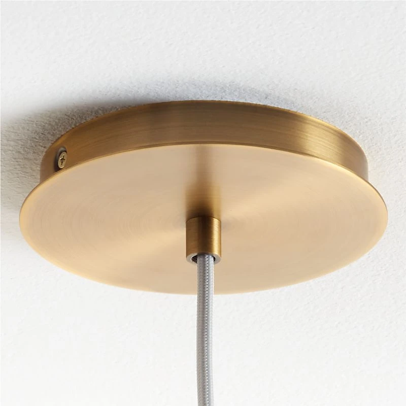 Arcinela 28" Conical Linen Pendant Light