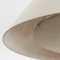 Arcinela 28" Conical Linen Pendant Light