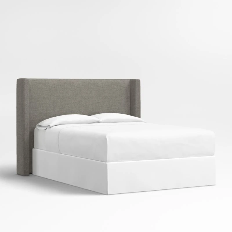Arden 52" Dark Grey Upholstered King Headboard