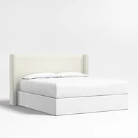 Arden 52" Ivory King Upholstered Headboard