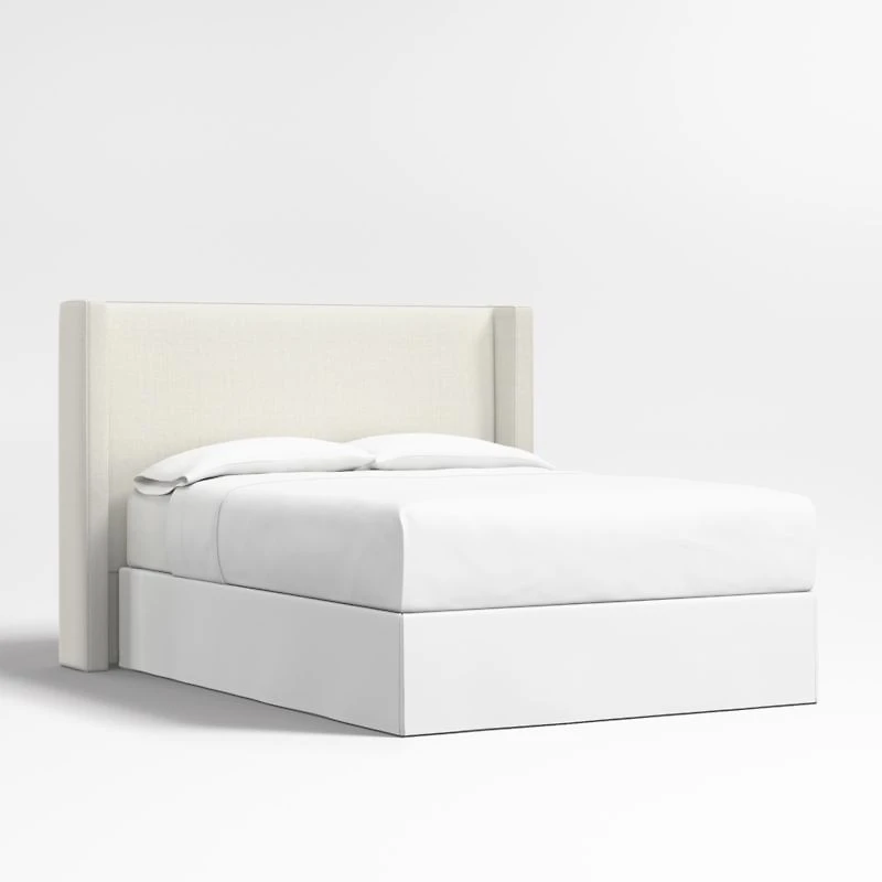 Arden 52" Ivory King Upholstered Headboard