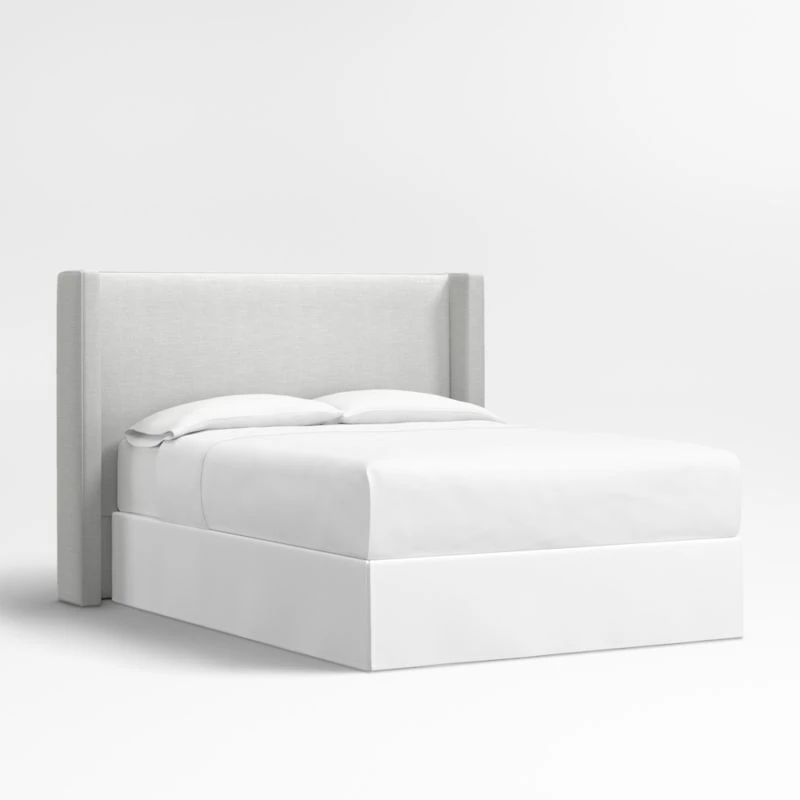 Arden 52" Oyster Grey Beige King Upholstered Headboard