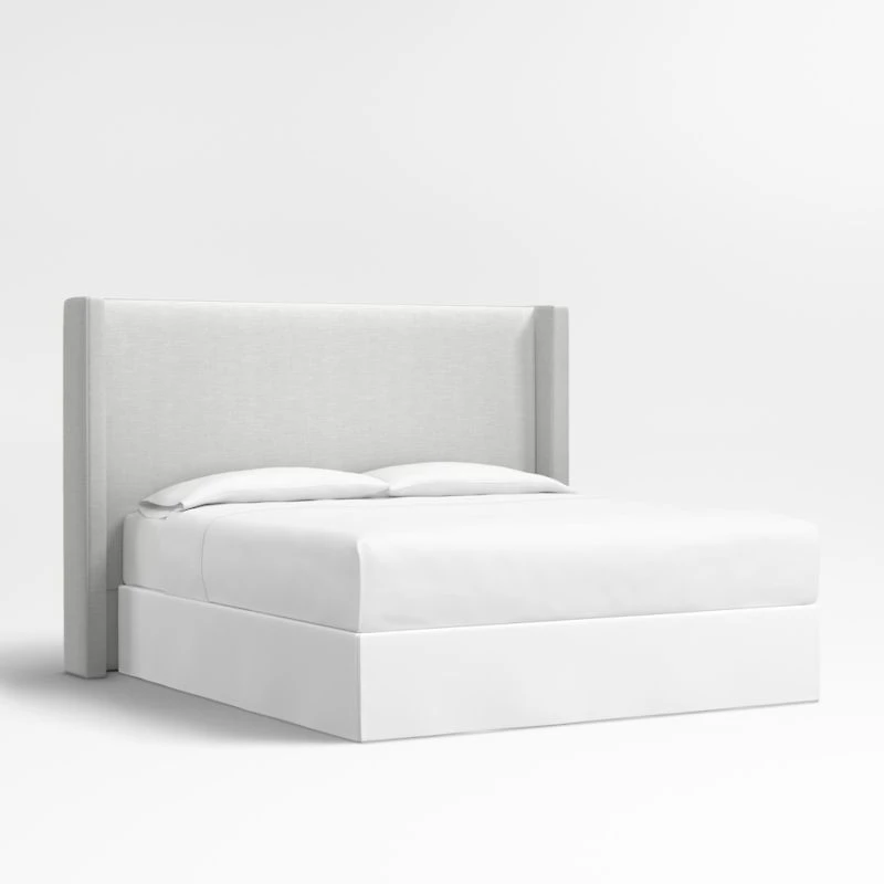 Arden 60" Oyster Grey King Upholstered Headboard