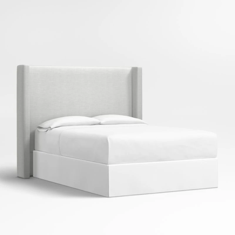Arden 60" Oyster Grey King Upholstered Headboard