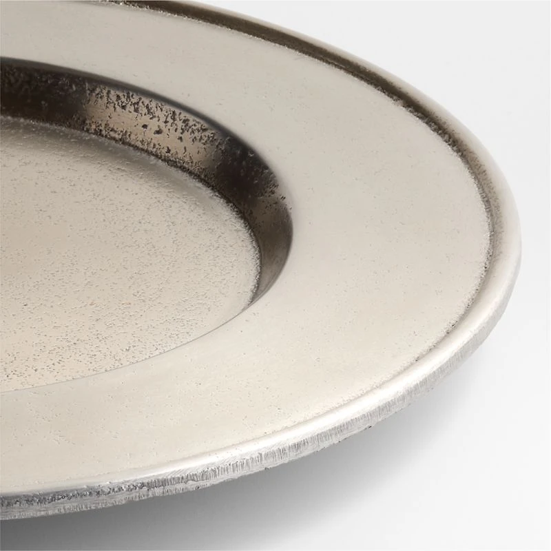 Argento Antique Metal Charger