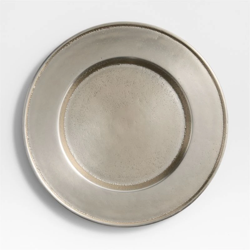 Argento Antique Metal Charger