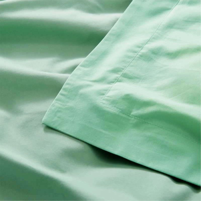 Ari Kids Organic Reversible Brushed Cotton Green Twin Duvet Cover