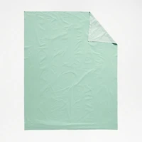 Ari Kids Organic Reversible Brushed Cotton Green Twin Duvet Cover