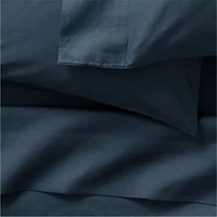 Ari Kids Organic Brushed Cotton Navy Full Sheet Set