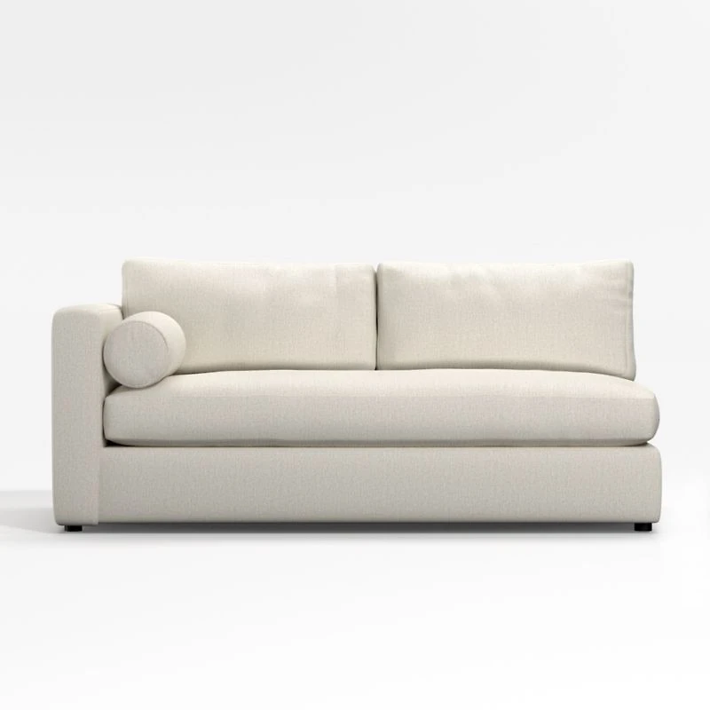 Aris Armless Loveseat Sectional Piece