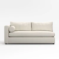 Aris Armless Loveseat Sectional Piece