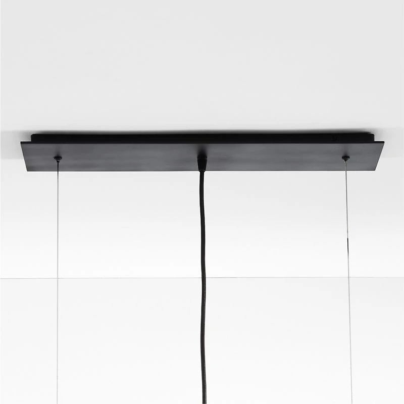 Arnau Bent Metal Linear Chandelier Light