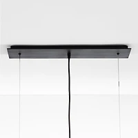 Arnau Bent Metal Linear Chandelier Light