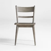 Arno Warm Grey Wood Dining Chair