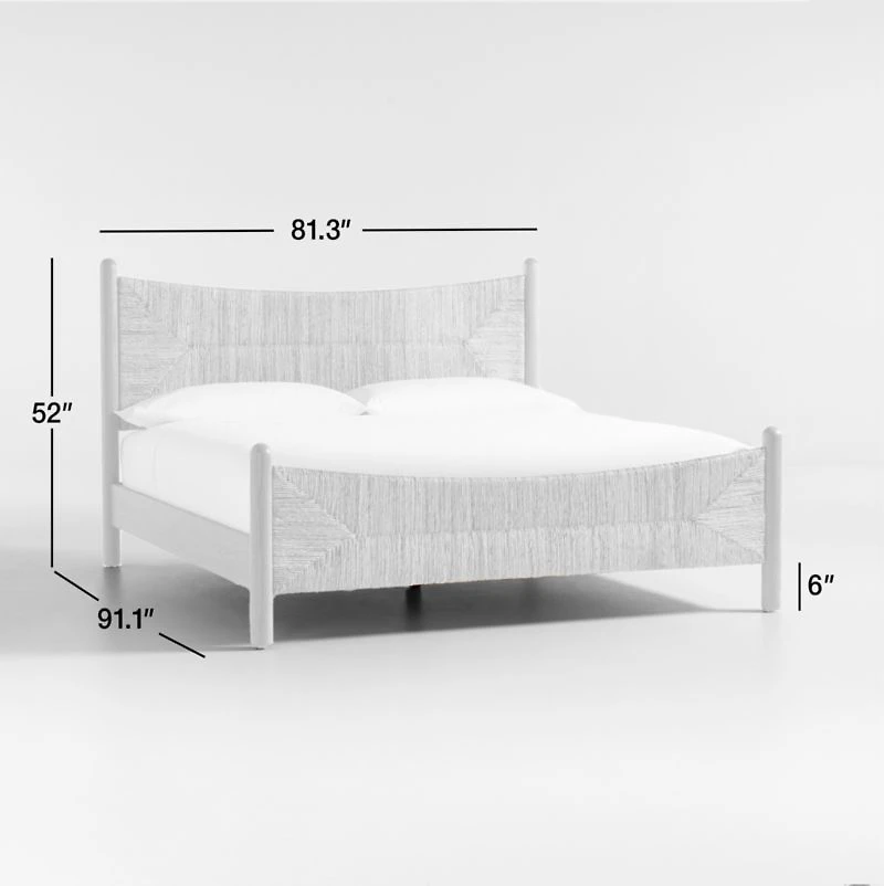 Rambler King Rush Woven Bed