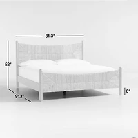 Rambler King Rush Woven Bed