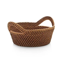 Artesia Large Honey Rattan Bread Basket.