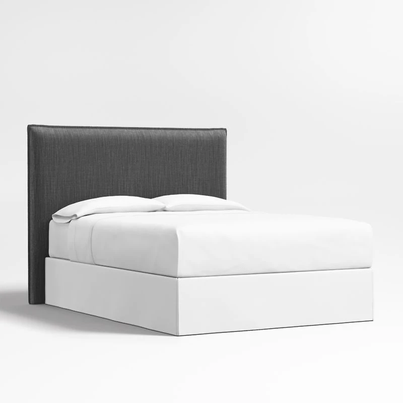 Arvada 54" Charcoal Grey King Upholstered Headboard